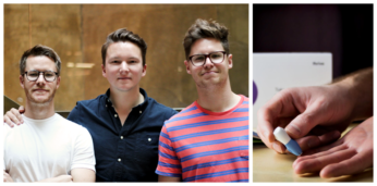 New Thriva(1) - founder Hamish Grierson with his co-founders Tom Livesey, Eliot Brooks