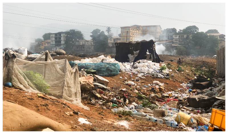 Plastic - Sierra Leone - bomeh dump site 4